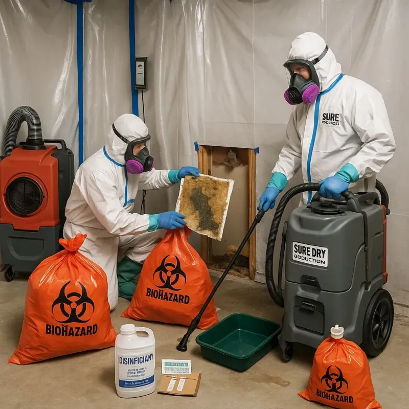 Contaminated Water Handling Protocols process in Meadow Oaks, FL